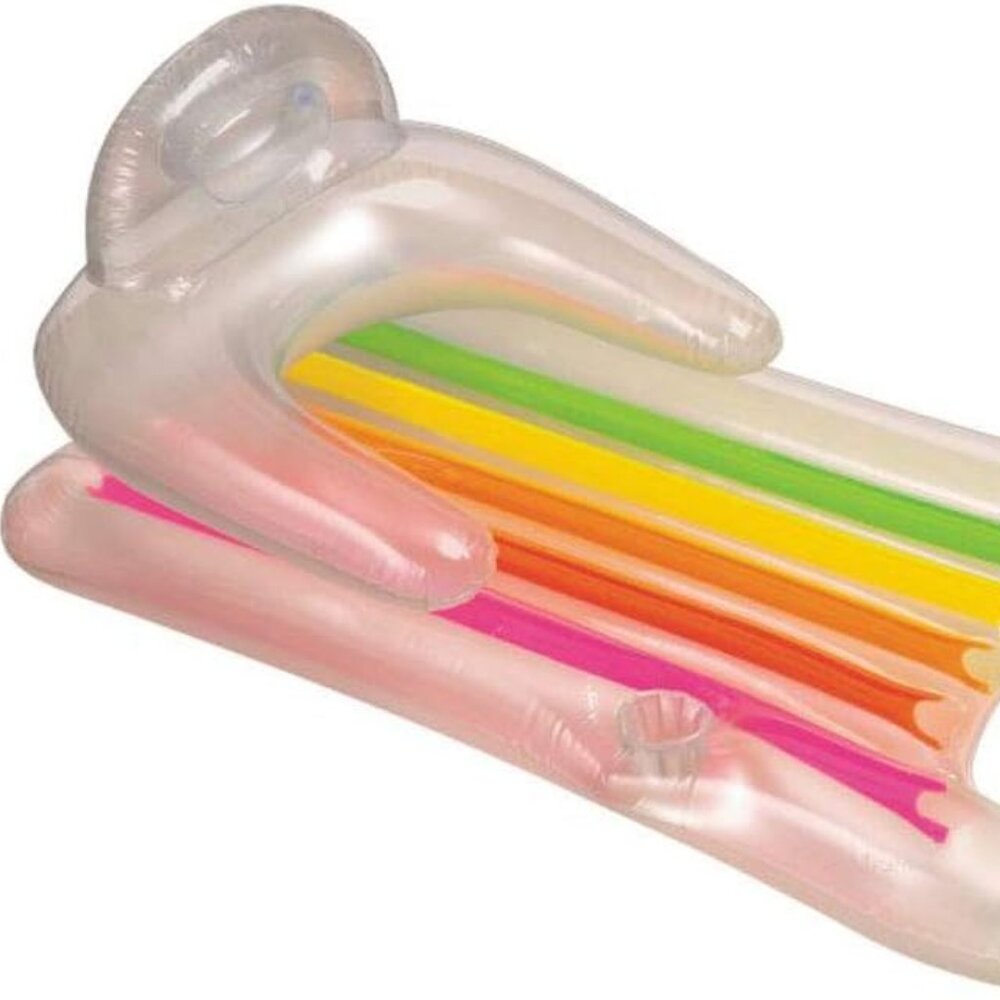 Blue Inflatable Pool Lounger